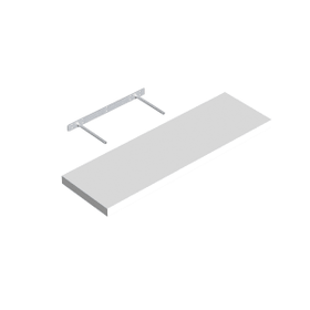 Designtablar Holz weiss