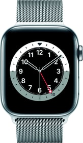 Apple Watch Series 6 LTE 44mm Silver Stainless Steel Silver Milanese Loop Smartwatch Watch Series 6 LTE 44mm Silver Stainless Steel Silver Milanese Loop Smartwatch Apple 785300155495 Bild Nr. 1