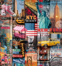 D-C-Fix Dekofolie Manhattan 45 x 200cm Dekofolie Manhattan 45 x 200cm D-C-Fix 661868500000 Bild Nr. 1