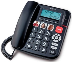 Emporia KFT 19-SOS Gross-Tasten Festnetztelefon KFT 19-SOS Gross-Tasten Festnetztelefon Emporia 785300154687 Bild Nr. 1