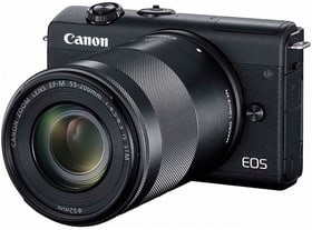 Canon EOS M200 + 15-45 + 55-200 Schwarz Systemkamera Kit Canon EOS M200 + 15-45 + 55-200 Schwarz Systemkamera Kit 785300147487 Bild Nr. 1