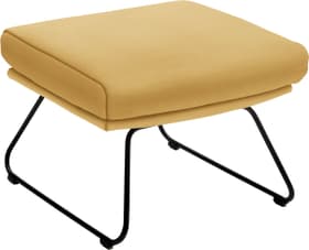 ANDRES Pouf ANDRES Pouf 402473308050 Dimensions L: 54.0 cm x P: 41.0 cm x H: 41.0 cm Couleur Jaune Photo no. 1