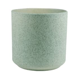 Cylindrique céramique Vase Hakbjl Glass 656213600000 Couleur Vert Taille ø: 10.0 cm x H: 10.0 cm Photo no. 1