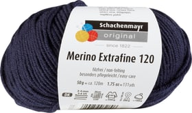 Wolle Merino Extrafine 120 Schachenmayr 665510300110 Farbe Marine Bild Nr. 1