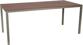 LOCARNO, 160 cm, piètement acier, plateau Céramique Table LOCARNO, 160 cm, piètement acier, plateau Céramique Table 753192816035 Taille L: 160.0 cm x L: 80.0 cm x H: 74.0 cm Couleur Oxido Flame Photo no. 1