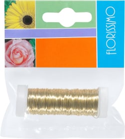 Do it + Garden Accessoires de fleuristerie Fil fleuriste Accessoires de fleuristerie Fil fleuriste Do it + Garden 657001400055 Couleur Or Taille ø: 0.3 mm x L: 50.0 m Photo no. 1