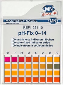 PH-Fix bâtons indicateurs Appareil de mesure du PH 631429300000 Photo no. 1