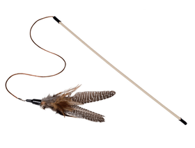 Nobby Katzenangel Feder Stab 46 cm Federspielzeug Katzenangel Feder Stab 46 cm Federspielzeug Nobby 658351500000 Bild Nr. 1