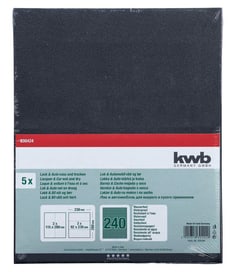 kwb Papier à l'eau GR. 240, 5 pcs. Papier à l'eau GR. 240, 5 pcs. kwb 610553500000 Photo no. 1
