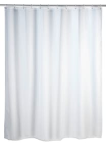 Duschvorhang Uni weiss, Polyester WENKO 674005500000 Farbe Weiss Grösse 120 x 200 cm Bild Nr. 1
