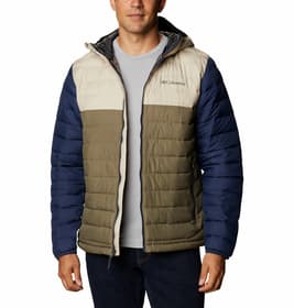 Columbia Powder Lite Hooded Veste isolante pour homme Powder Lite Hooded Veste isolante pour homme Columbia 462711700364 Taille S Couleur kaki Photo no. 1