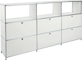 FLEXCUBE Highboard FLEXCUBE Highboard 401897300000 Grösse B: 227.0 cm x T: 40.0 cm x H: 118.0 cm Farbe Hellgrau Bild Nr. 1