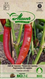 Samen Mauser Piment de Cayenne Semences de legumes Piment de Cayenne Semences de legumes Samen Mauser 650244500000 Photo no. 1