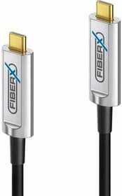 Cavo USB 3.1 Gen2, Fibra, 10Gbps USB C - USB C 5 m Cavo USB FiberX 785302404649 N. figura 1