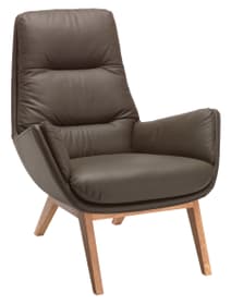 ANDRES Fauteuil ANDRES Fauteuil 402444507073 Couleur Brun foncé Dimensions L: 83.0 cm x P: 94.0 cm x H: 97.0 cm Photo no. 1