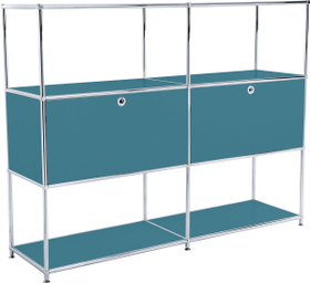FLEXCUBE Buffet haut FLEXCUBE Buffet haut 401814820366 Dimensions L: 152.0 cm x P: 40.0 cm x H: 118.0 cm Couleur Pétrole Photo no. 1