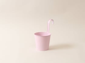 I AM CREATIVE Hängetopf mit Haken Zinktopf Hängetopf mit Haken Zinktopf I AM CREATIVE 657324800027 Farbe Rosa Grösse H: 26.5 Bild Nr. 1