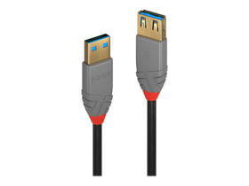 USB 3.0 Typ A, Anthra Line 3m Kabel LINDY 785300141589 Bild Nr. 1