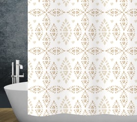diaqua Duschvorhang Pueblo 240 x 180 cm Duschvorhang Duschvorhang Pueblo 240 x 180 cm Duschvorhang diaqua 674093100000 Farbe Weiss Grösse 240x180 cm Bild Nr. 1