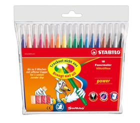 Stabilo Fasermaler STABILO® power, 18 Stifte Fasermaler STABILO® power, 18 Stifte Stabilo 665322100000 Bild Nr. 1