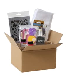 I AM CREATIVE Kreative Textilbox, 17 tlg. Bastelbox Kreative Textilbox, 17 tlg. Bastelbox I AM CREATIVE 667752500000 Bild Nr. 1