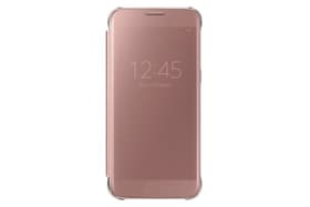 Clear View Cover S7 pink gold