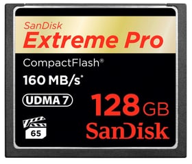 ExtremePro 160MB/s Compact Flash 128GB SanDisk 785300124251 Bild Nr. 1