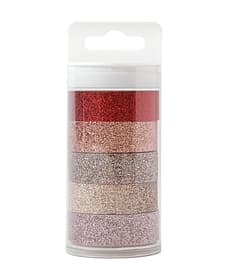 Washitape Set, glitter, 5x15mm x 3m Washitape Set, glitter, 5x15mm x 3m 666886300000 Bild Nr. 1