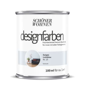 Schöner Wohnen Designfarbe Lichtblau 100 ml Peinture murale Designfarbe Lichtblau 100 ml Peinture murale Schöner Wohnen 660990700000 Contenu 100.0 ml Photo no. 1