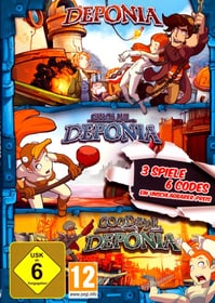 PC - Pyramide: Deponia Family Pack (D) Box PC - Pyramide: Deponia Family Pack (D) Box 785300131300 Bild Nr. 1