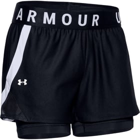 W Play Up 2-in-1 Shorts Pantaloncini da fitness Under Armour 468002900220 Taglie XS Colore nero N. figura 1