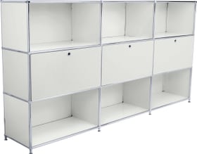 FLEXCUBE Buffet alto FLEXCUBE Buffet alto 401809800081 Dimensioni L: 227.0 cm x P: 40.0 cm x A: 118.0 cm Colore Grigio chiaro N. figura 1