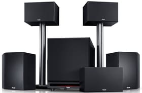Teufel System 6 THX 5.1-Set - Nero Altoparlante Home Cinema System 6 THX 5.1-Set - Nero Altoparlante Home Cinema Teufel 785300145036 N. figura 1