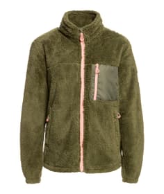 ALABAMA FULL ZIP Pull-over en polaire Roxy 462568100367 Taille S Couleur olive Photo no. 1