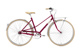 Caferacer Solo Bicicletta da città Creme 463390704488 Colore bordeaux Dimensioni del telaio 44 N. figura 1
