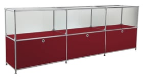 FLEXCUBE Buffet FLEXCUBE Buffet 401814530230 Dimensions L: 227.0 cm x P: 40.0 cm x H: 80.5 cm Couleur Rouge Photo no. 1