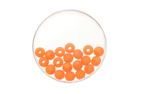 Perle 8mm Polaris matt 15St orange Perle 8mm Polaris matt 15St orange 608129300000 Bild Nr. 1