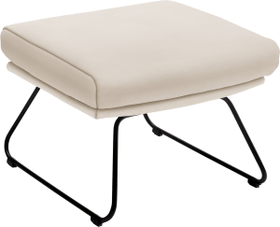 ANDRES Pouf ANDRES Pouf 402473308010 Dimensions L: 54.0 cm x P: 41.0 cm x H: 41.0 cm Couleur Blanc Photo no. 1
