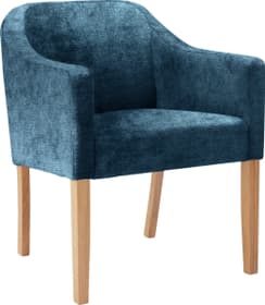 LUCAS Chaise LUCAS Chaise 403710930042 Dimensions L: 62.0 cm x P: 63.0 cm x H: 79.0 cm Couleur Bleu moyen Photo no. 1