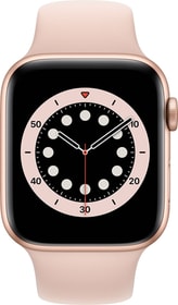 Apple Watch Series 6 GPS 44mm Gold Aluminium Pink Sand Sport Band Smartwatch Watch Series 6 GPS 44mm Gold Aluminium Pink Sand Sport Band Smartwatch Apple 785300155473 Bild Nr. 1