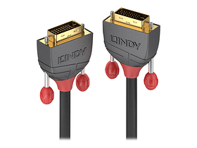 LINDY DVI-D Dual Link Kabel, Anthra Line 0.5m Kabel DVI-D Dual Link Kabel, Anthra Line 0.5m Kabel LINDY 785300141574 Bild Nr. 1