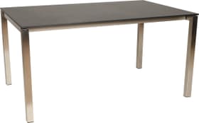 KANO, 150/210 cm, struttura acciaio inox, piano HPL Tavolo allungabile KANO, 150/210 cm, struttura acciaio inox, piano HPL Tavolo allungabile 753194515083 Taglio L: 150.0 cm x L: 95.0 cm x A: 74.0 cm Colore Dark grey N. figura 1