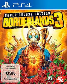 PS4 - Borderlands 3 Super Deluxe Edition Box PS4 - Borderlands 3 Super Deluxe Edition Box 785300145702 Plattform Sony PlayStation 4 Sprache Deutsch, Italienisch, Englisch, Französisch Bild Nr. 1