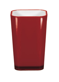 Bicchiere da bagno Easy Bicchiere Kleine Wolke 675458600000 Colore Rosso Taglio 9.2 x 9.2 x 13 cm N. figura 1
