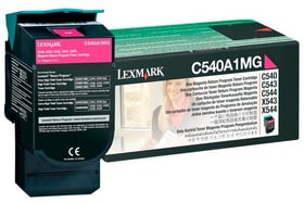 Lexmark C540A1MG Return magenta Tonerkartusche C540A1MG Return magenta Tonerkartusche Lexmark 785300126676 Bild Nr. 1