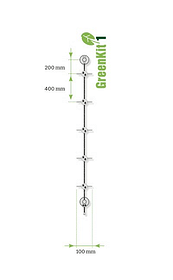 GreenKit 1 - Rankgerüst aus Edelstahl Rankhilfe Meister 604756800000 Grösse 1x Bild Nr. 1