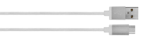 XQISIT Cotton Cable USB-C 1.8m bianco Cotton Cable USB-C 1.8m bianco XQISIT 798222600000 N. figura 1