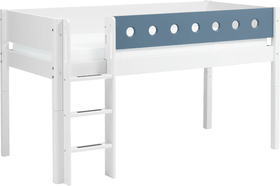 Flexa WHITE Lit mi-hauteur WHITE Lit mi-hauteur Flexa 404998800000 Dimensions L: 109.0 cm x P: 210.0 cm x H: 120.0 cm Couleur Bleu Photo no. 1