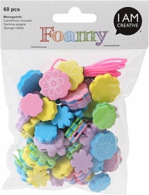 FOAMY, Blumenperlen, 60 Stk FOAMY, Blumenperlen, 60 Stk 666779300000 Bild Nr. 1