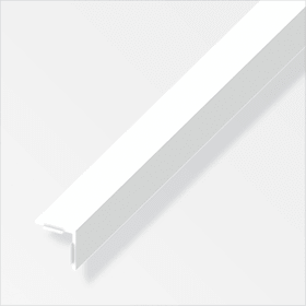 Cornière isocèle 1 x 20 x 20 mm PVC blanc 1 m ad alfer 605141000000 Photo no. 1